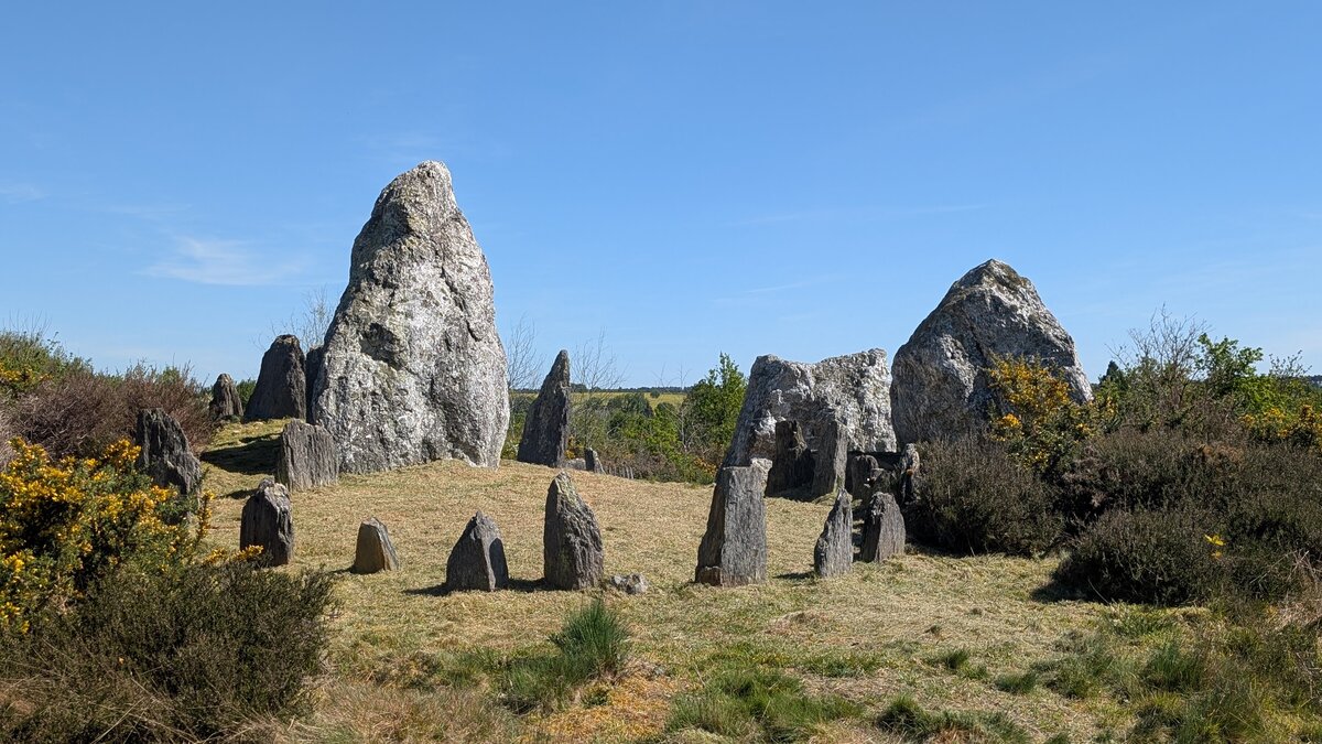 Le deuil de l'expatrié-e : Alignements de menhirs de Saint-Just en Bretagne